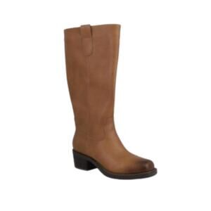NEW MIA women's duston riding block heel boots in tan